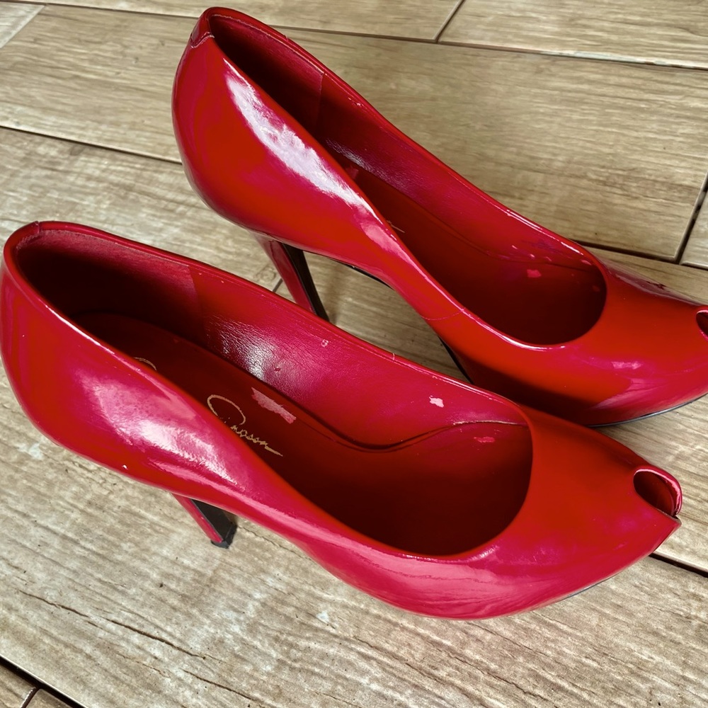 Jessica Simpson Red Heels